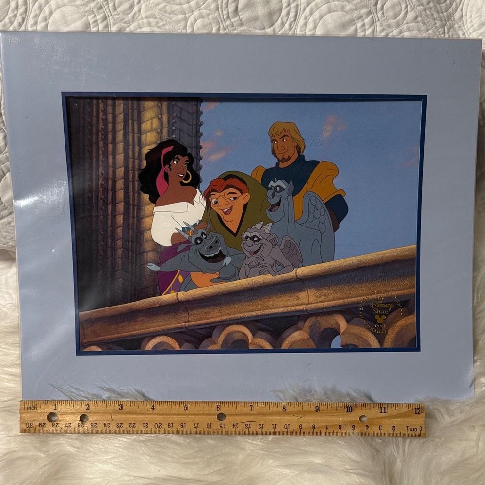 Disney Store 1997 Hunchback of Notre Dame Art Print
